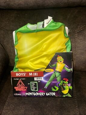 New‎ Rubie's Five nights at Freddy’s Montgomery Gator Costume green sz M(8)